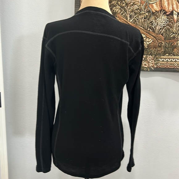 Carhartt Women’s Black Base Force Thermal Long Sleeve Crew Neck Top. Size M(405A - Picture 6 of 14